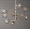 79 Inch Sputnik Globe Glass Chandelier - Mobile