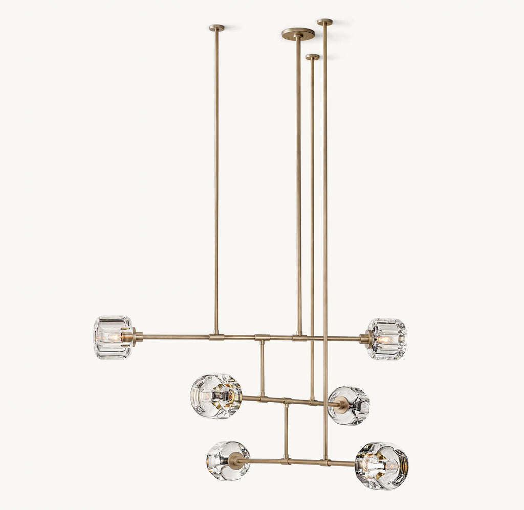 48 Inch Mobile Crystal Chandelier - Demaret