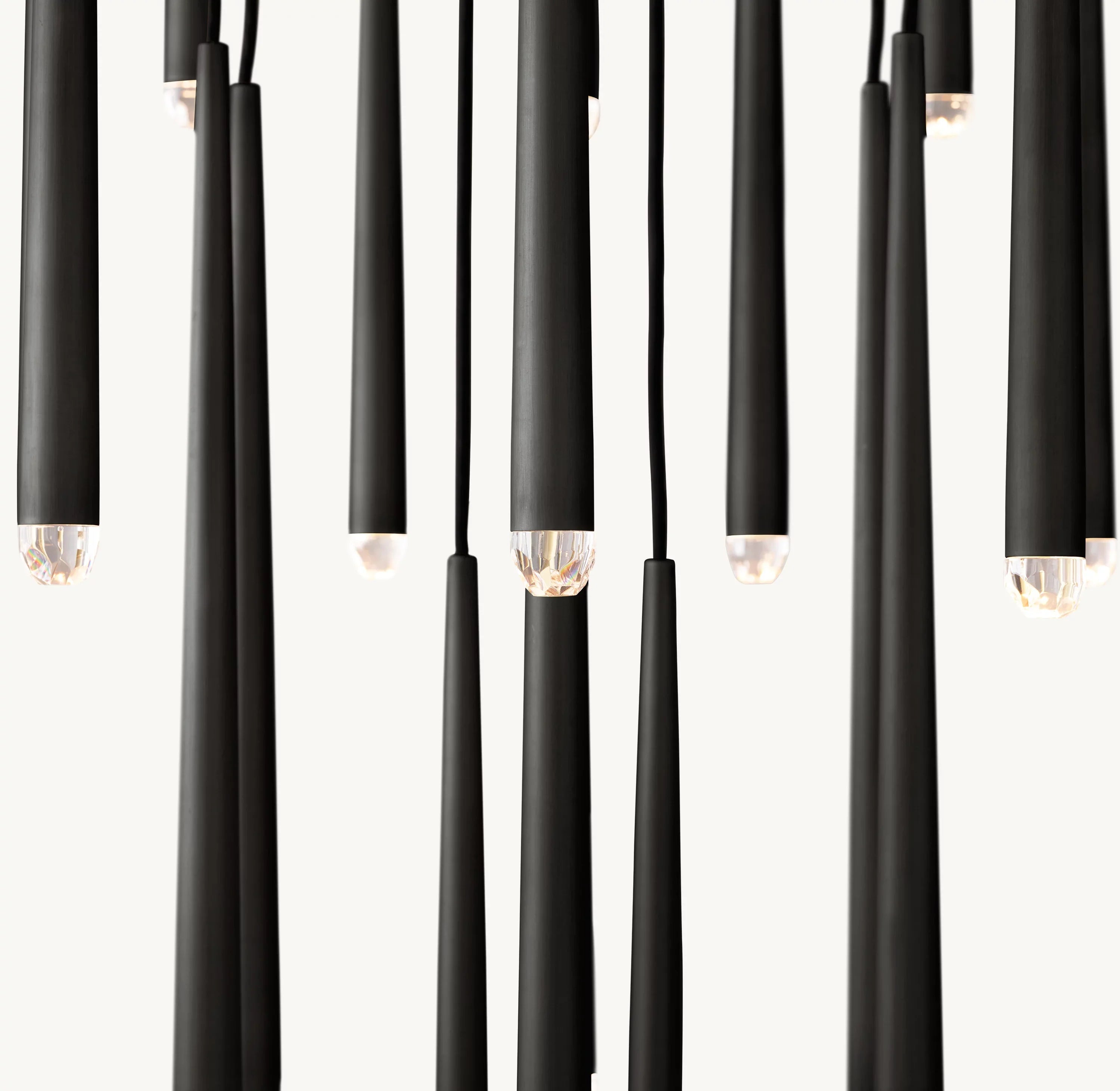 48 Inch Pin Cascading Round Chandelier - Aquitaine