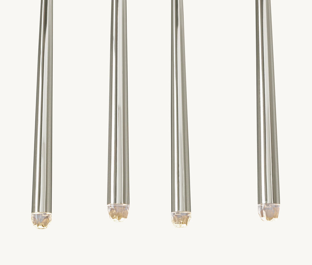 72 Inch Pin Linear Chandelier - Aquitaine