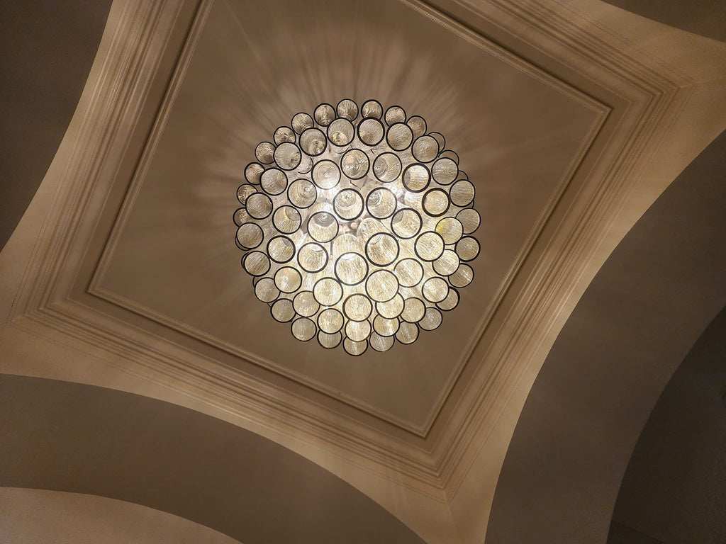29 Inch Tronchi Murano Glass Tiered Chandelier - Serenella