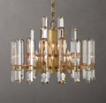24 Inch Candelabra Crystal Chandelier - Bonnington