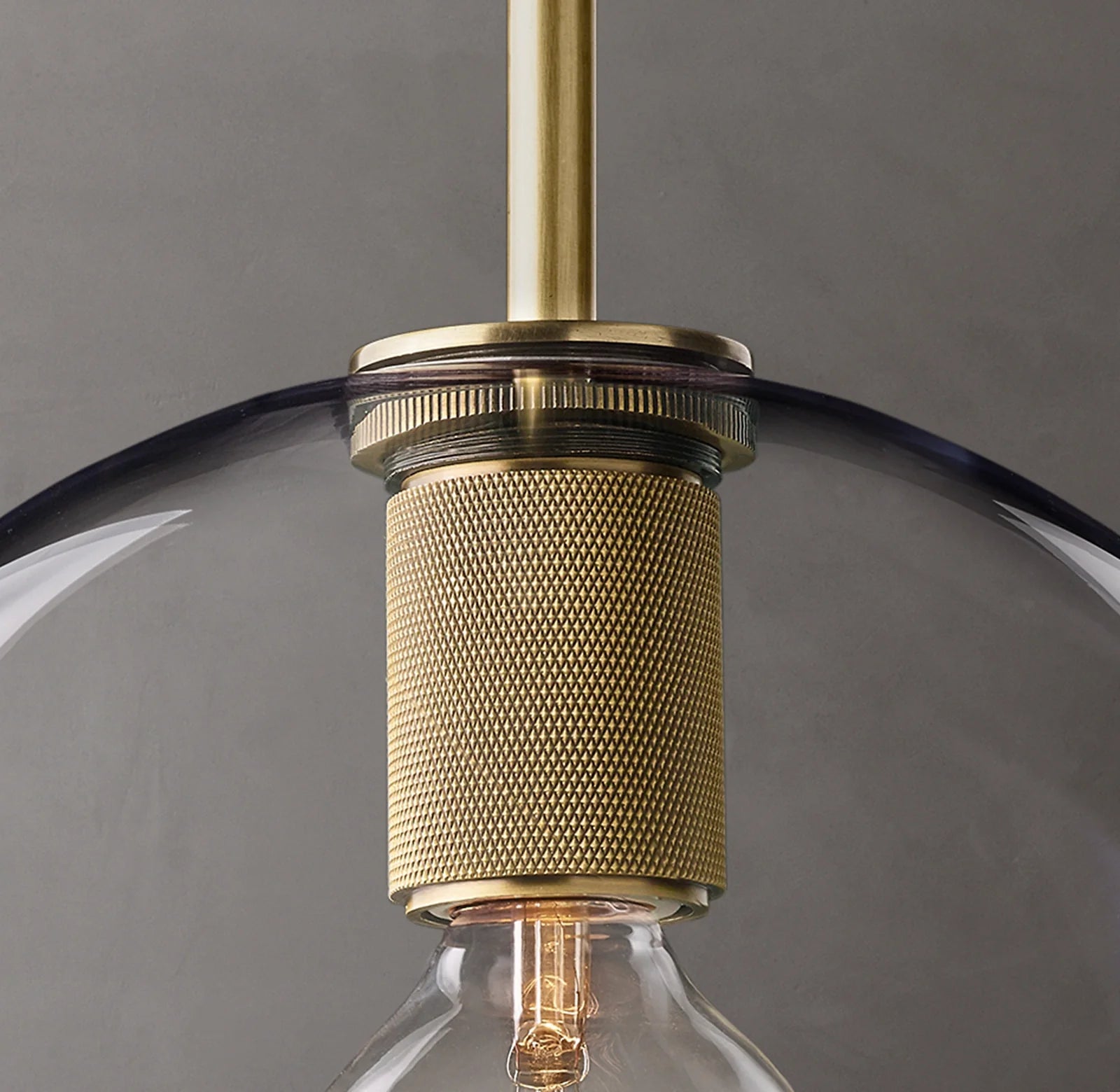11 Inch Globe Glass Pendant Light - Utilitaire