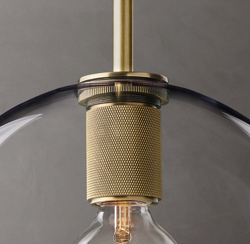 11 Inch Globe Glass Pendant Light - Utilitaire