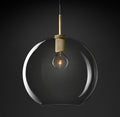 14 Inch Globe Glass Pendant Light - Utilitaire