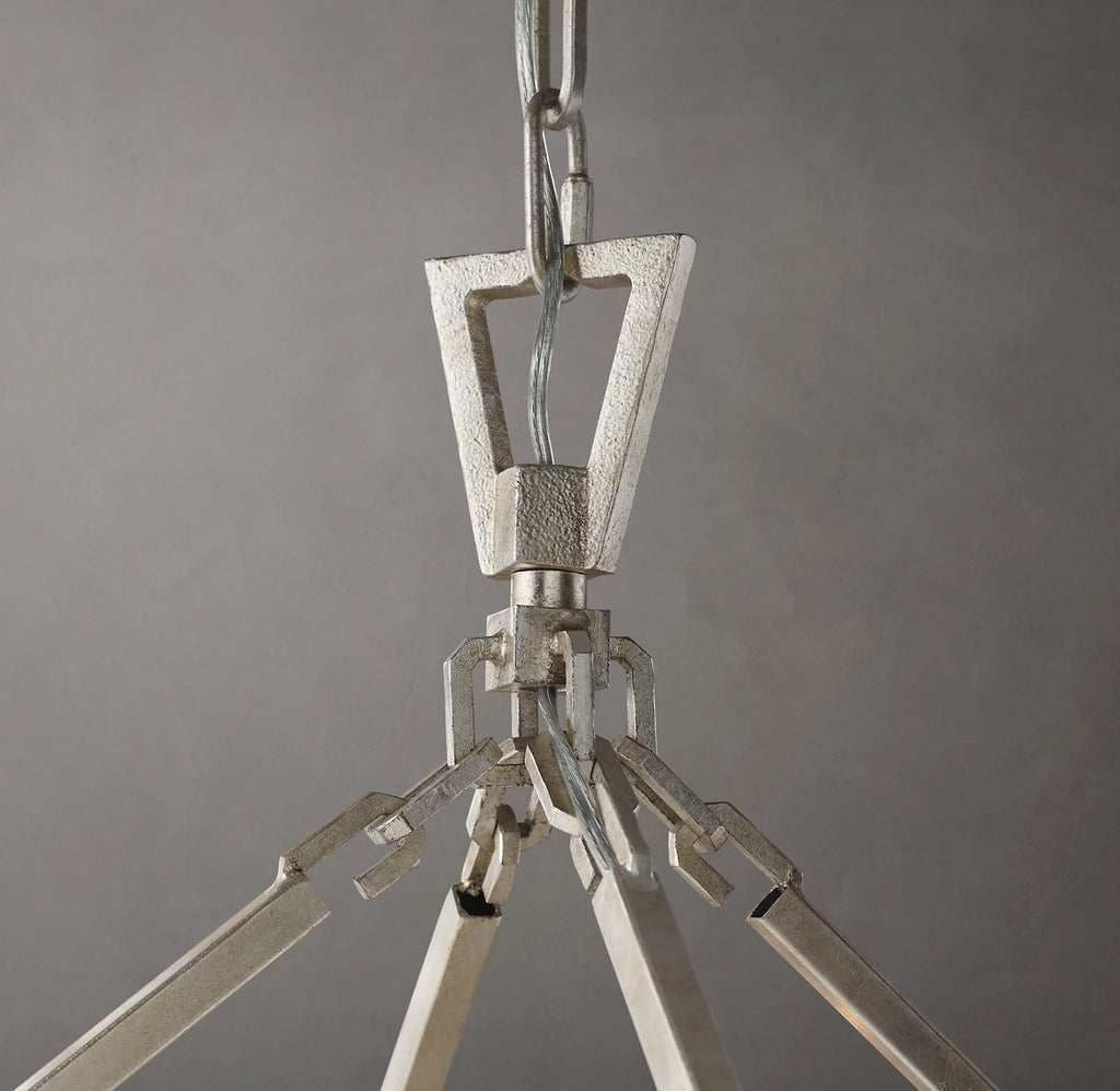 40 Inch Candelabra Tiered Chandelier – Openwork