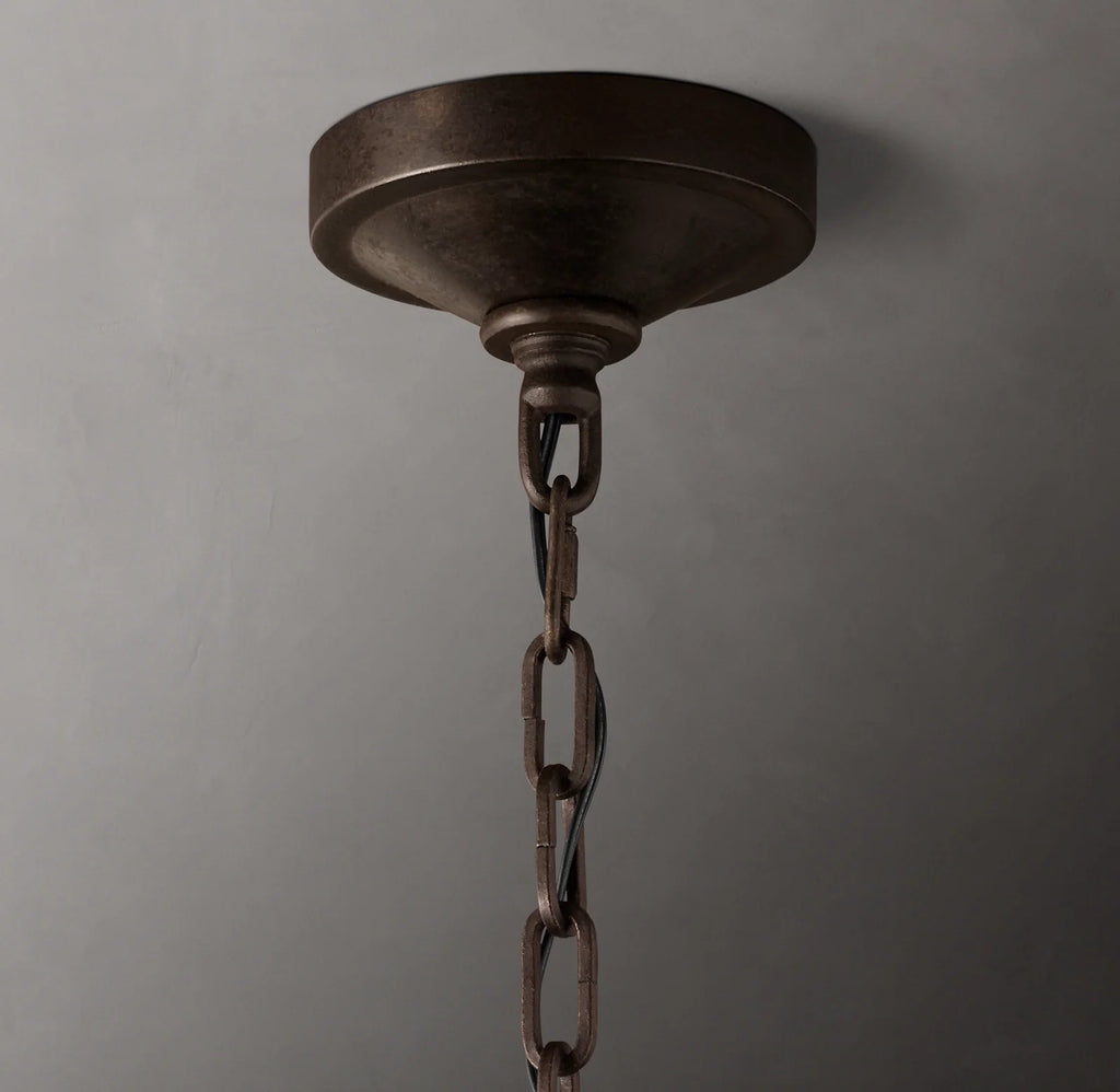 72 Inch Candelabra Round Chandelier – Openwork