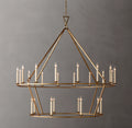 62 Inch Candelabra Tiered Chandelier – Openwork