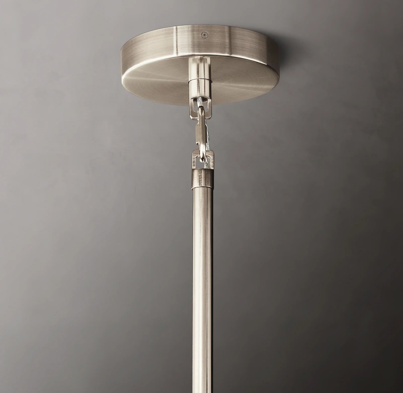 36 Inch Smoked Murano Glass Tiered Chandelier - Chiara