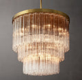 36 Inch Tronchi Glass Tiered Chandelier - Cielo