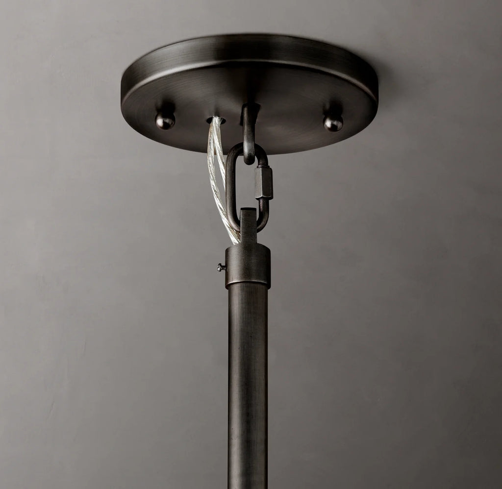 48 Inch Tronchi Glass Tiered Chandelier - Cielo