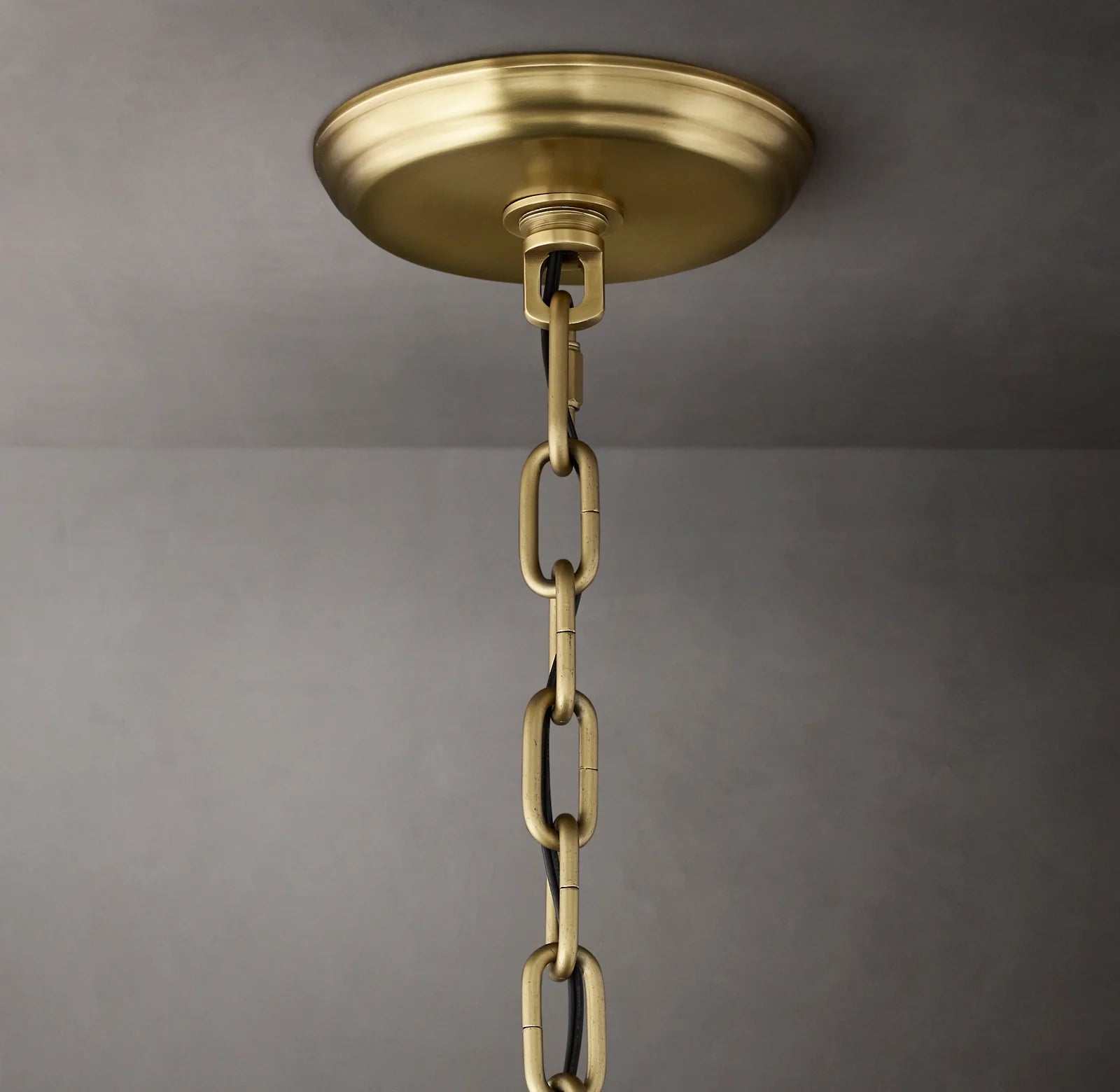 60 Inch Ribbed Glass Round Chandelier - San Marco