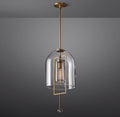 13 Inch Bell Glass Pendant Light - Fulcrum