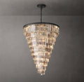 48 Inch Crystal Prism Cascading Chandelier - Helix