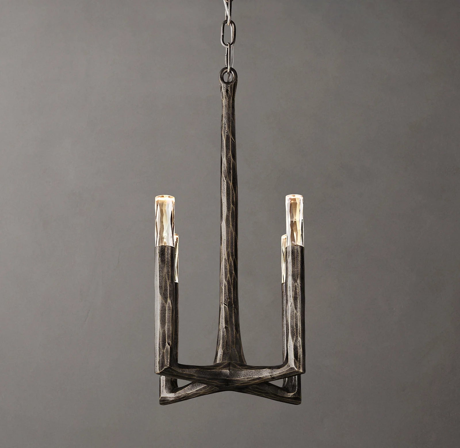 Forged Candlestick Pendant Light - Thaddeus