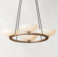 36 Inch Porcelain Bowl Round Chandelier - Vernet