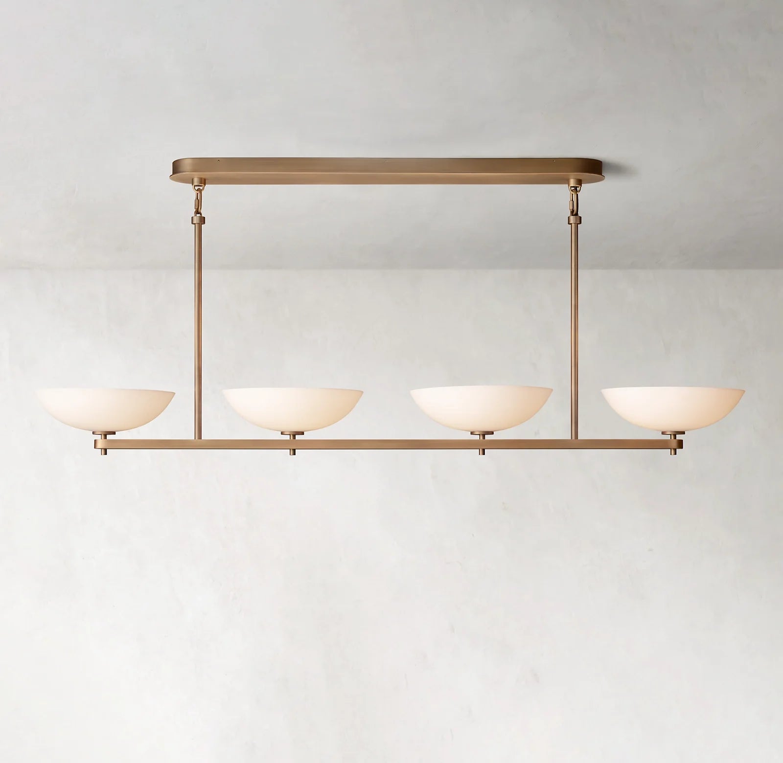 60 Inch Porcelain Bowl Round Chandelier - Vernet