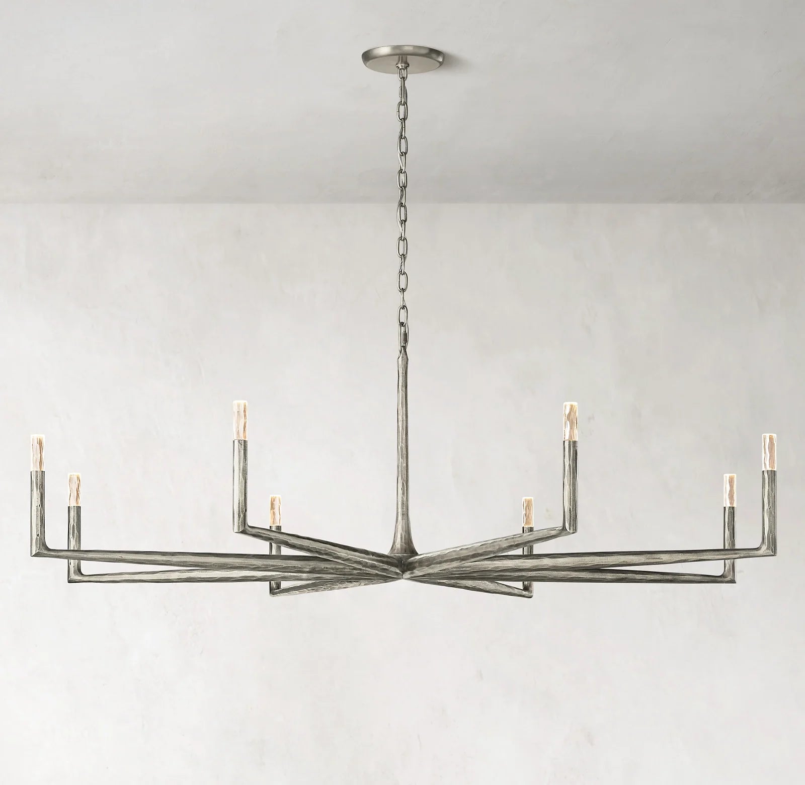 72 Inch Forged Candlestick Chandelier - Thaddeus