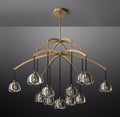 60 Inch Crystal Cluster Chandelier - Hemisphere