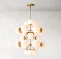 31 Inch Alabaster Bubble Chandelier - Cirque