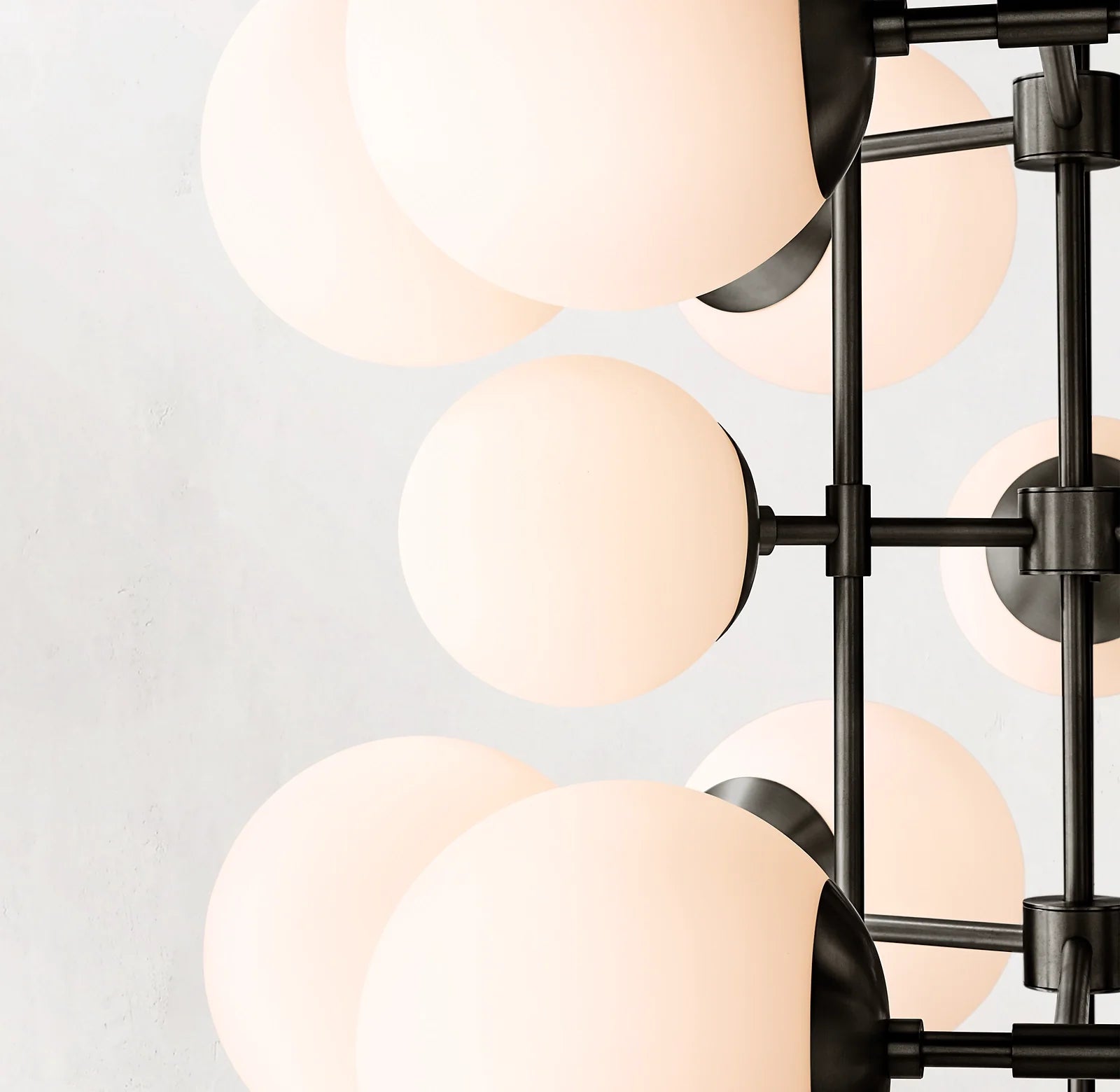 31 Inch Alabaster Bubble Chandelier - Cirque